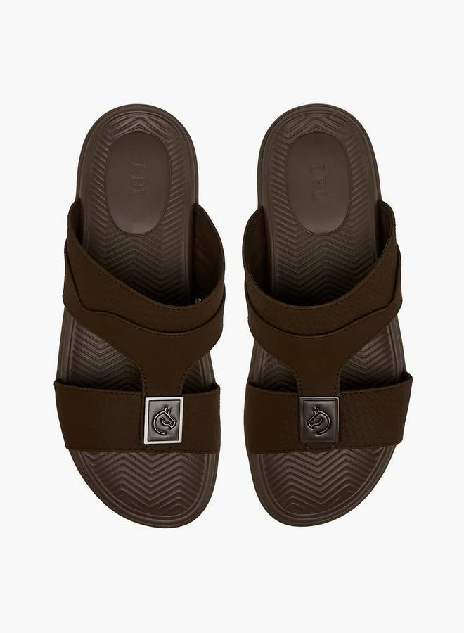 LBL by Shoexpress Men Textured Arabic Sandals Ramadan Collection